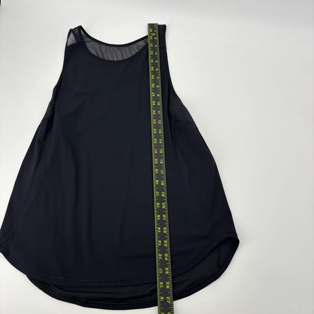 Lululemon Sculpt Tank II 4 Way Stretch Womens Size 6 Black‎ See Measurements!!